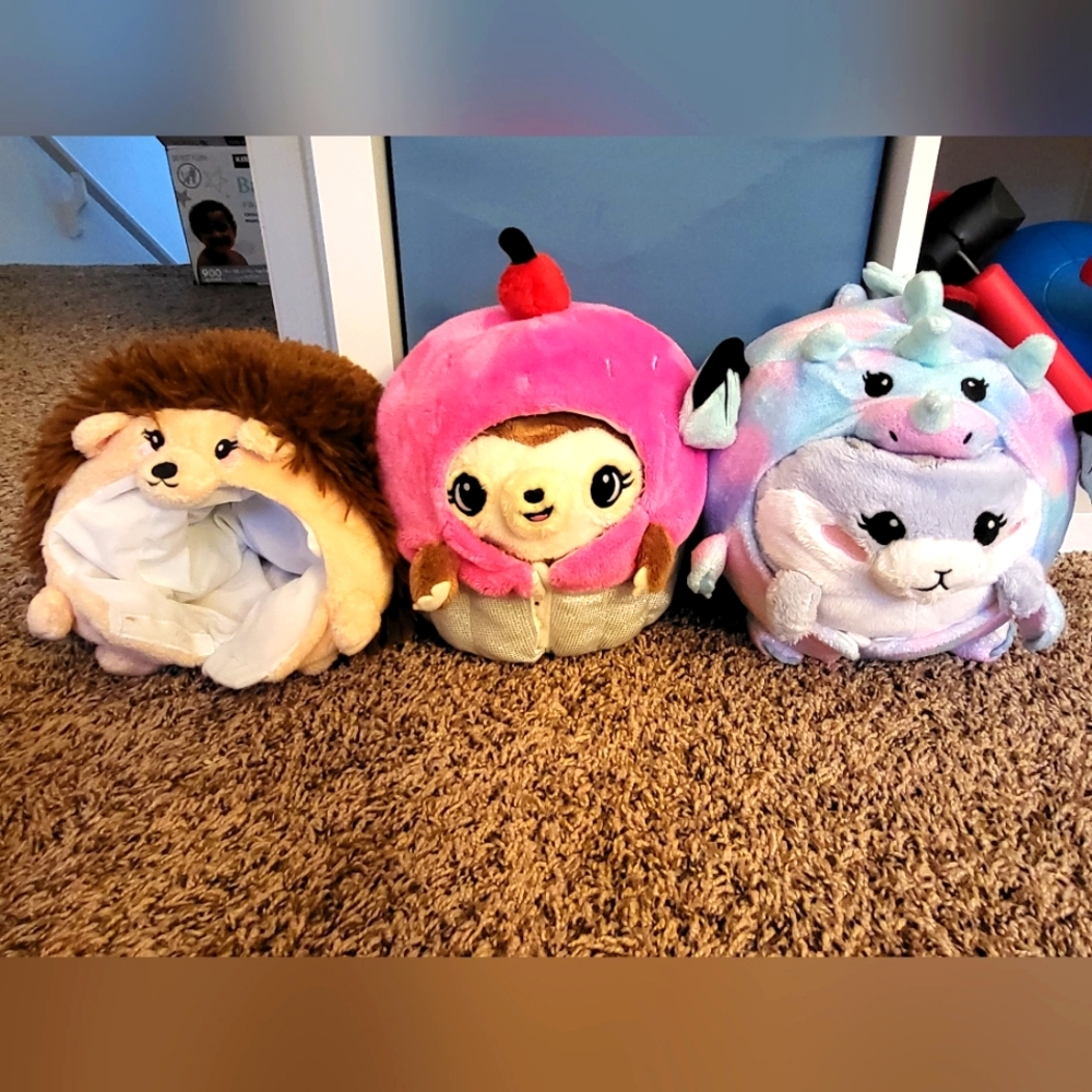 Justice Squishable Plushie Toys